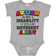 thumbnail image 3 of Inktastic Autism is not a Disability it's a Different Ability Boys or Girls Baby Bodysuit, 3 of 5