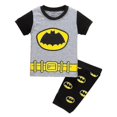thumbnail image 1 of KidsBoyGirlSuperheroShortSleeveT-shirtShortsSetSummerOutfit, 1 of 2