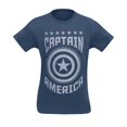 thumbnail image 3 of Captain America T-shirt-moyen Homme, 3 of 4