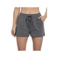 thumbnail image 4 of Women's High Waist Sport Shorts Solid Color Loose Fit Short Pants, 4 of 9