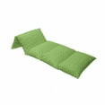 thumbnail image 4 of Irish Floor Pillow Lounger Cover, Old Fashioned Polka Dots Backdrop with Cultural Flowers Clovers Retro Classic, Nap Mat Printed Fabric Case for 5 Pillows, 88" x 36", Lime Green White, by Ambesonne, 4 of 5