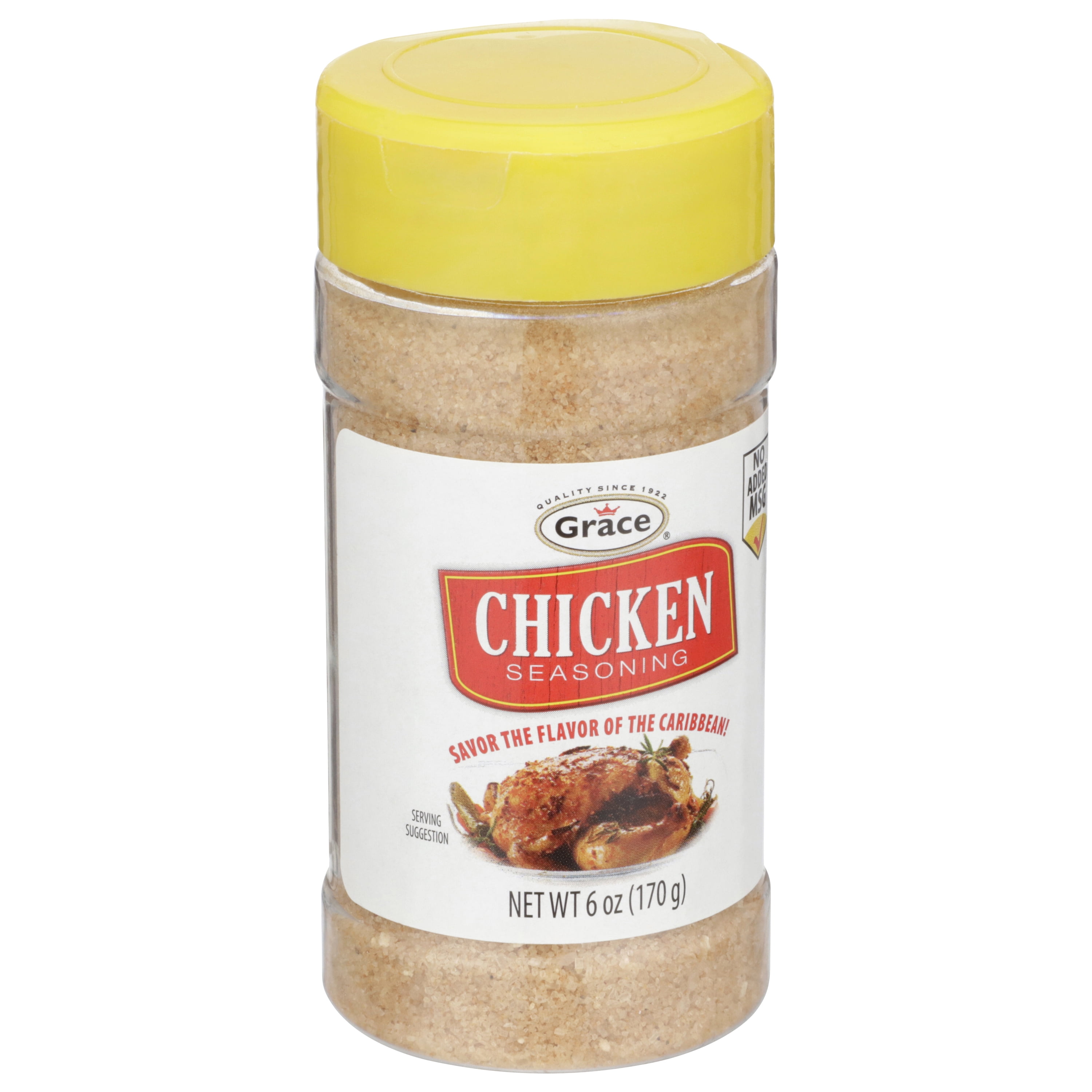 (5 pack) Grace Chicken Seasoning, 6 oz Bottle