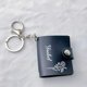 thumbnail image 2 of 2Inches Mini Photo Album with Keychian Card Binder Photocard Holder with Pendants 40 Pocket Photocard Binder Album brown, 2 of 4