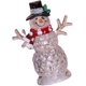thumbnail image 2 of Muñeco de nieve iluminado YONGSHENG adorno navideño figuras LED decoración luz nocturna 3x5x11cm, 2 of 5