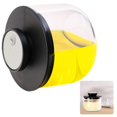 thumbnail image 3 of Round Glass Jar Non-leaking Round Glass Storage Jar Vent Hole Glass Sealed Storage Jar with Buckle Cover Pressing Lid Heat Resistance for Kitchen Home, 3 of 9