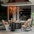 Grand Patio 48,000 BTU Outdoor Propane Heater, Powdercoated Steel