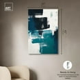thumbnail image 5 of Weight of Teal II Canvas Coastal Abstracts by Art Remedy, Gallery Wrapped, 30 x 45, 5 of 7