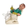 thumbnail image 4 of Novedad, estatua de Doctor, figurita de resina, obra de arte, escultura artesanal coleccionable para estantería, escritorio, dormitorio, decoración de EstiloC Sunnimix Figura de médico, 4 of 8