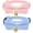 Corduroy-Blue Pink, variant on 2 Pack Soft Corduroy Cat Collars with Bow Tie & Bell Adjustable Breakaway Bowtie Kitten Collar for Girl Boy Kittens(Blue & Pink)