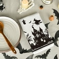 thumbnail image 4 of Sm:)e Haunted House Tree Black White Spooky Ghost Witch Halloween Kitchen Towels Dish Towels 18x26 Inch Set of 2, 4 of 6