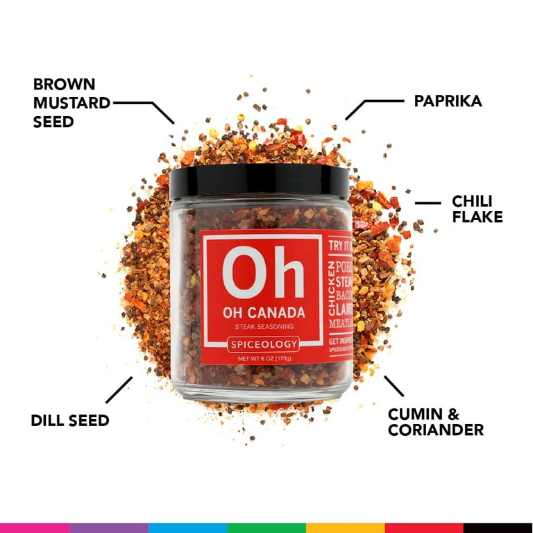 Spiceology 10026 Oh Canada BBQ Rub, 6-oz. - Quantity 1 - Walmart.com