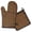Brown Red Yellow, variant on Brown Red Yellow Plaid Checkered Pattern Kitchen Oven Mitt and Pot Holder Sets 2 Pcs for Baking, Cooking and Grilling, Heat Resistant Up To 392 °F
