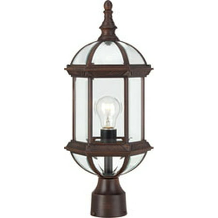 Replacement for 60/4975 BOXWOOD 1 LIGHT 19 INCH OUTDOOR POST WITH CLEAR BEVELED GLASS RUSTIC BRONZE TRADITIONAL replacement light bulb