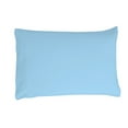 thumbnail image 4 of The Great American Store 600 TC 100% Cotton Solid Fitted Sheet(With 21" Extra Deep Pocket) - King (Light Blue), 4 of 5