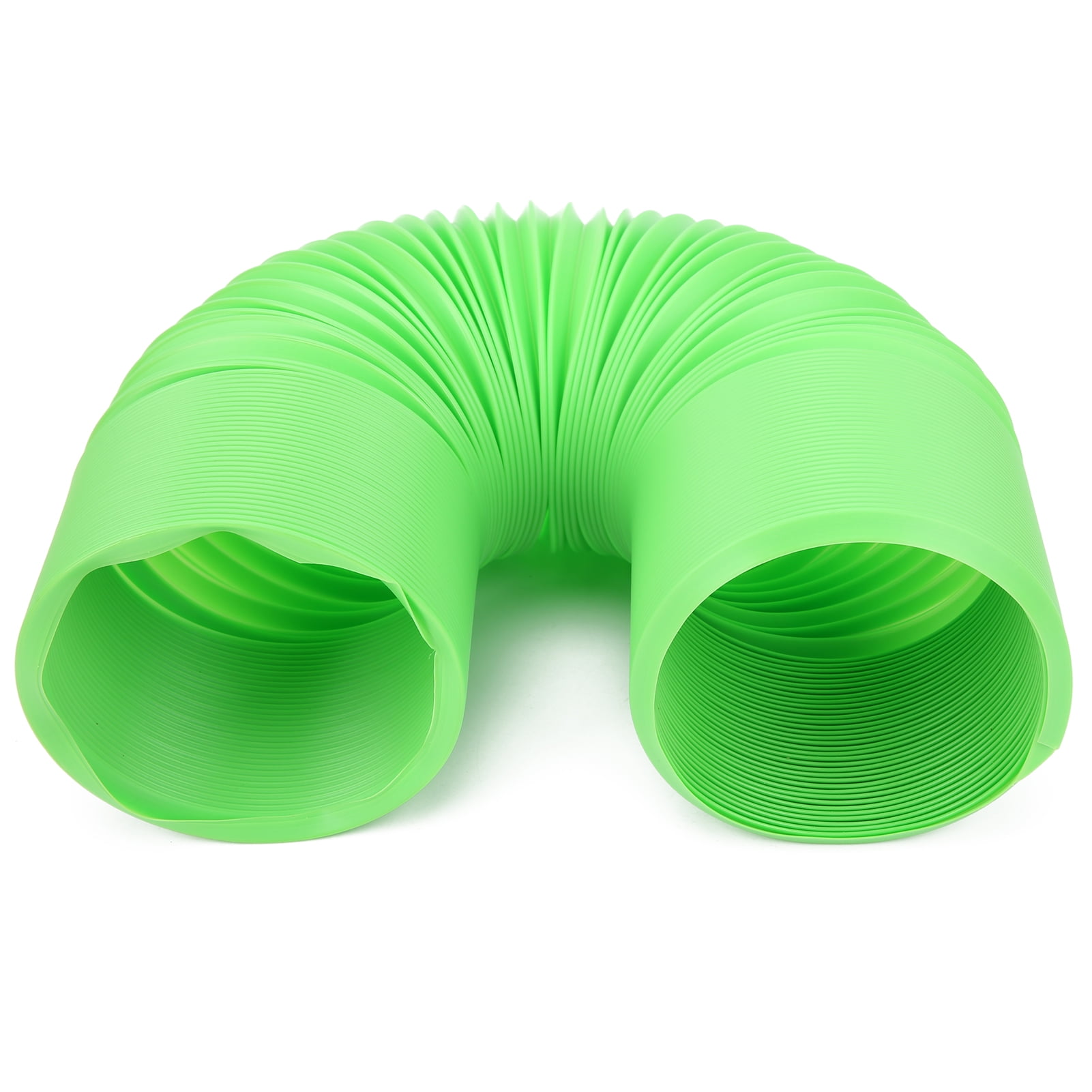 Small Animal Play Tunnel Retractable Toy Pipeline Fun Hideout Tunnels Tube Exercise Passageway for Mink Guinea Pig Hamster Groundhog Hedgehog Chinchilla, Green 20 Inches