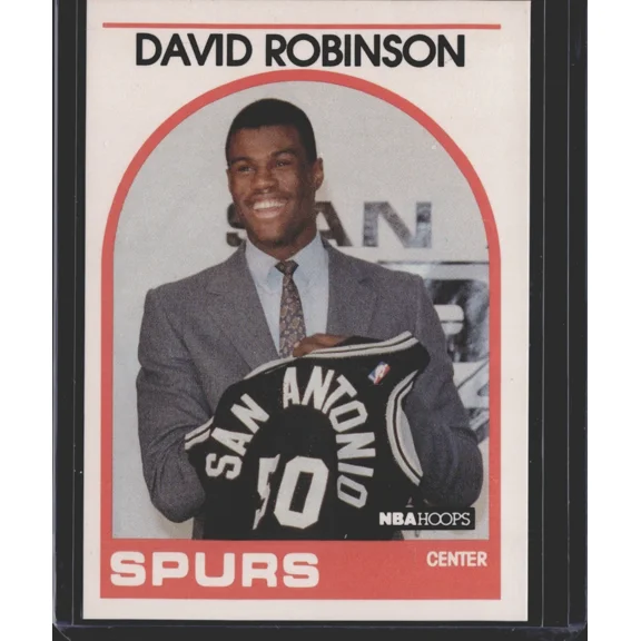 1989 NBA Hoops David Robinson Rookie Card