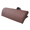 thumbnail image 2 of S SERENABLE Patio Chaise Lounge Head Pillow Breathable Soft Attachment Easy Installation Brown, 2 of 9