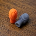 thumbnail image 4 of Advancent Paquete de 4 baquetas de silenciosas, amortiguador de manga de silicona, portátil para principiantes, cabeza de baquetas, Accesorios para instrumentos musicales Gris, 4 of 6