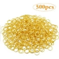 thumbnail image 2 of Aylifu 500pcs 10 mm Golden Round Split Jump Rings Double Loop Split Rings Wire Connectors Accessories for DIY Keychains Organization Earring Crafts Jewelry Making, 2 of 6