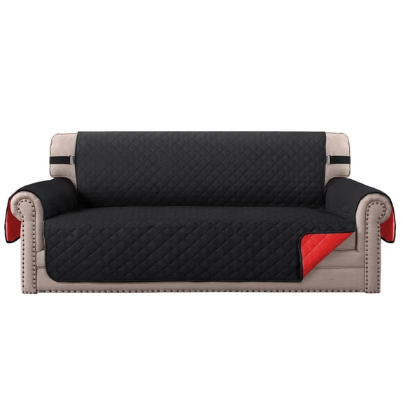 CASAFUN Elegant Reversible Couch Cover for Cushion Couch Sofa Water Resistants Furniture Protector Cover Microfiber Sofa Blanket for Kids Pet Cats Dogs