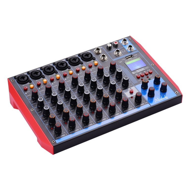 Muslady AG8 Portable 8Channel Mixing Console Digital