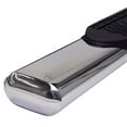 thumbnail image 1 of TrailFX Nerf Bar A8223S TFX 6 Oval Straight Side Bars; With Step Pads; 6 Inch Oval Straight; Polished; Stainless Steel; With Welded End Caps; Rocker Panel Mount, 1 of 3