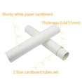 suituts 48 Pack Cardboard AIF4 Tubes Craft Rolls Tubes, Two Size (1.6X10, 1.8X10 Inch) Thick