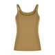 thumbnail image 3 of Tops deportivos,Camiseta sin mangas lisa con cuello en U para mujer, camiseta informal de poliéster, ajuste cómodo para uso diario, sopatenor, 3 of 8