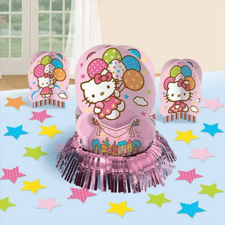 Hello Kitty Balloon Dream Table Decorating Kit 23pc Walmart Com