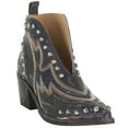 thumbnail image 2 of Circle G by Corral Womens Studded Embroidered Pointed Toe Pull On Cowboy  A, 2 of 5