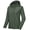 Military Olive, variant on Womens Waterproof Rain Jacket, Lightweight Windproof for Hiking Travel Military Olive XS