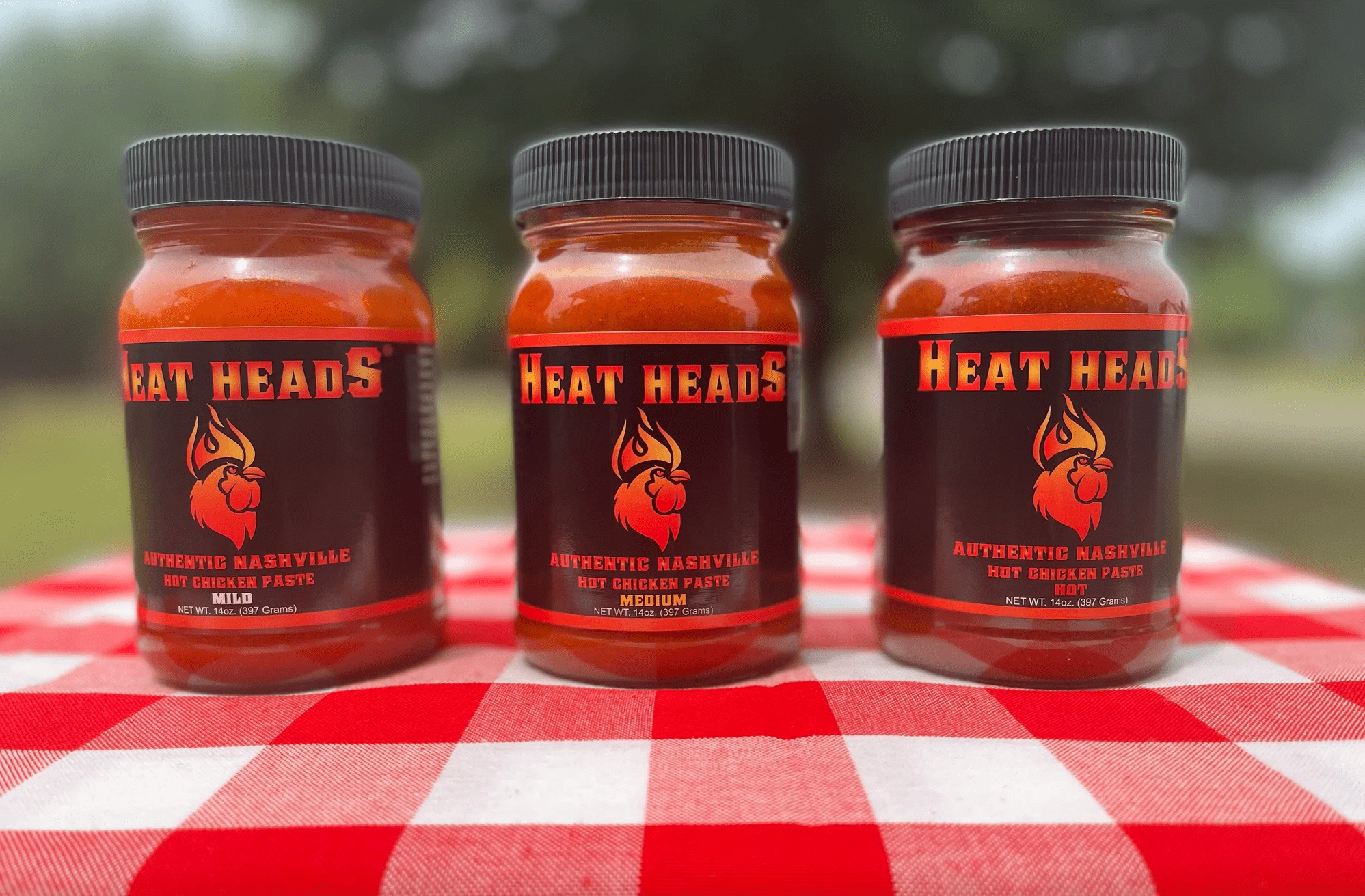 Heat Heads Authentic Nashville Hot Chicken Paste - HOT