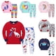 thumbnail image 5 of Ropa de hogar de algodón para niños, pijamas con estampado de dibujos animados para niños y niñas, conjunto de dos piezas con aire acondicionado, 5 of 6