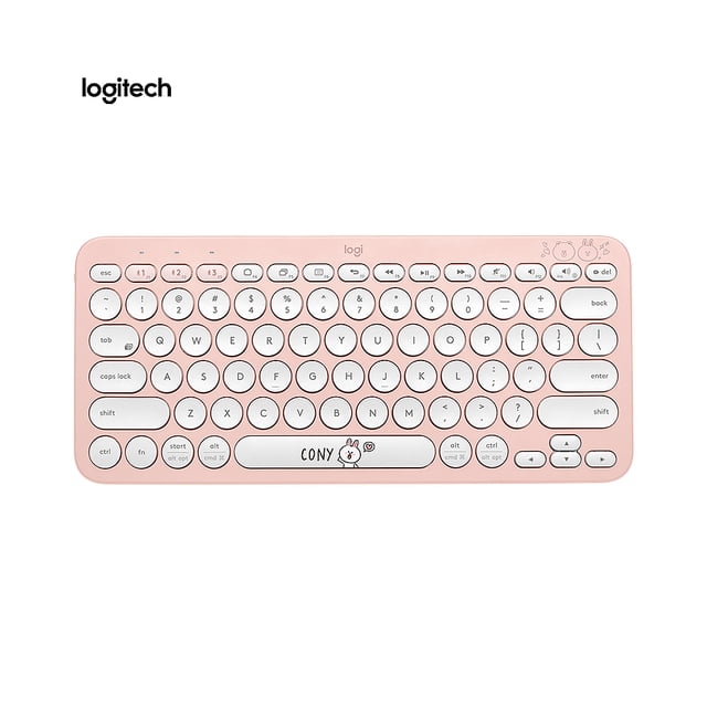 Logitech K380 Teclado inalámbrico BT Teclado BT multidispositivo Portátil ultrafino