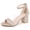 Gold, variant on Women's Open Toe Ankle Strap Sandals Chunky Block Heels Casual Sandals for Women One-strap Womens Sandals Party Dress Wedding Shoes