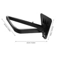 thumbnail image 2 of AURARMLET Minimalist Wall Mount Basketball Holder Black 1Pcs 9.8x8.1x7.7in, 2 of 8