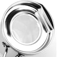 thumbnail image 4 of Bacon Grease Container with Strainer, 2 L/2.1 Quart Stainless Steel Oil Strainer Pot Grease Can with Dust-Proof Lid, Easy Grip Handle and Tray for Bacon Fat, Kitchen Cooking or Frying Oil -, 4 of 8