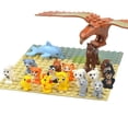 thumbnail image 4 of Bloques de construcción de animales MOC, escena de partículas pequeñas, tigre, oveja, pato, caballo, ballenas, modelo educativo, zoológico, regalo ensamblado, ladrillos de juguete DIY, 4 of 5