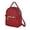 Red, variant on Women Mini Backpack Purse Solid Color Faux Leather Small Daypack for Daily Casual 7.1x2.4x7.9 Inch