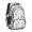 Cow and Moo White Pattern-1, variant on Cow and Moo White Pattern 16.9 Inch Lightweight School Bag, Cute Multi-Pocket Backpack with Padded Back for Daily Use