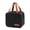 Black, variant on LIERTOUR Lunch Bag, Square Insulated Lunch Box Tote Portable Thermal Cooler Bento Meal Container Pouch Holder for Outdoor School Work, Dark Blue
