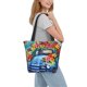 thumbnail image 2 of Disketp Floral Truck Welcome Bolsa de Hombro Casual para Mujer, Bolso Cruzado para Compras, Viajes y Uso Diario, 2 of 6
