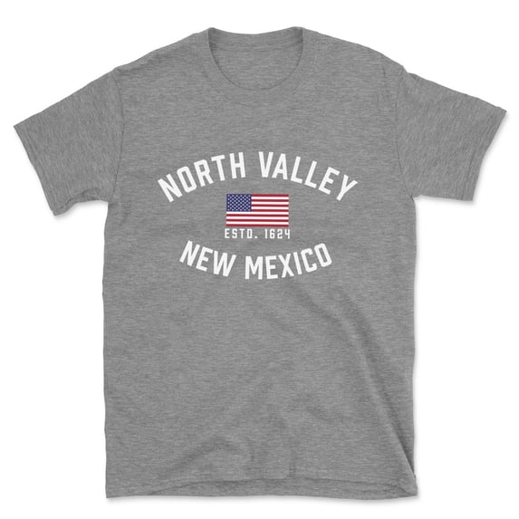 North Valley New Mexico Patriot Men's Cotton T-Shirt