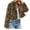 Green, variant on FNFYFH Women's Faux Fur Coats Hooded Leopard Plush Jacket Open Front Cardigan Outerwear Casual Shaggy Jackets