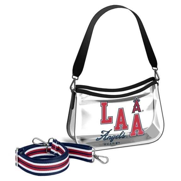 WEAR by Erin Andrews Los Angeles Angels Clear Stadium Mini Purse