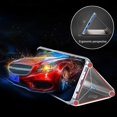 thumbnail image 2 of Case Compatible / Replacement For Samsung Galaxy S7 Case Mirror Cover Case Flip Protective Case Clear View Bag Cell Phone Case Cover Metallic Woman Scarf With Ultra Cell Phone Case (Silver), 2 of 4