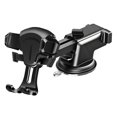 thumbnail image 2 of Neinkie Car Phone Holder 360 Degree Rotation Telescopic Adjustable Foldable Auto-clamping Navigation Suction Cup Air Vent Dashboard GPS Mount Support Mobile Phone Stand for Vehicle, 2 of 9