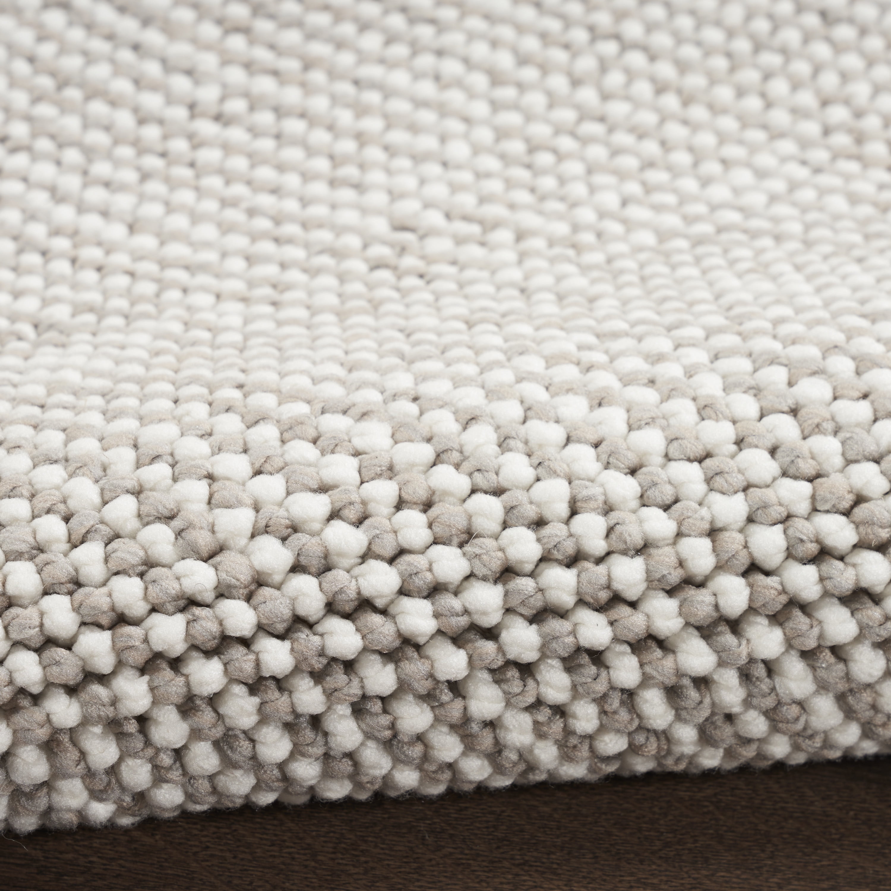 Nourison Natural Texture All-over design Ivory Mocha 2'3" x 7'6" Area Rug (2x8)