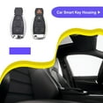 thumbnail image 2 of Speravity Reemplazo de llave inteligente de coche Fob ABS colgante elegante vehículo automotriz control remoto funda Protector Accesorios Dispositivos antirrobo 2 clave Speravity VI018355-01, 2 of 6