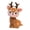 brown-40, variant on Soft Deer Shape Stuffed Pillow Lovely Nursery Decors 19cm 30cm 40cm PP Cotton Filling Festival Parties Supplies